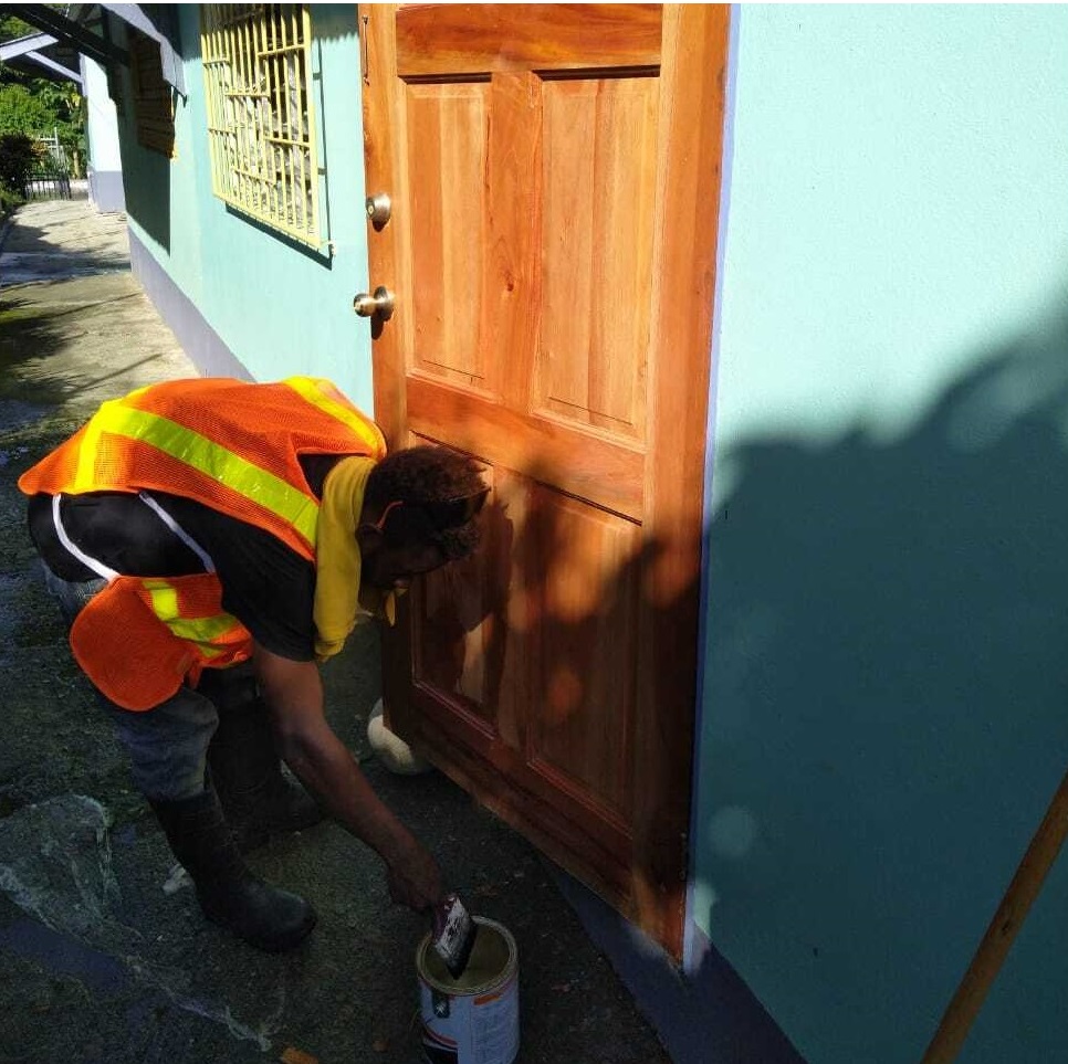 Replacement and Painting of Doors and Replacement of Locks